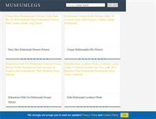 Tablet Screenshot of museumlegs.com